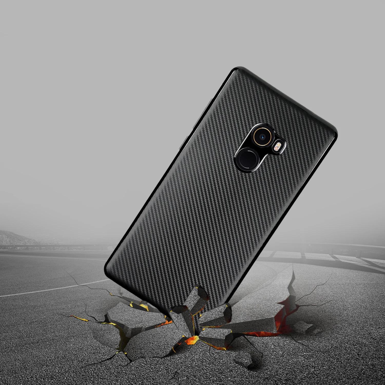 HATOLY Чехлы для Xiaomi Mi Mix 2 чехол ультратонкая мягкая задняя крышка из ТПУ и