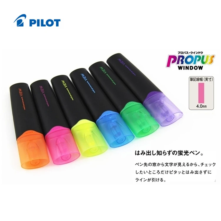 Japan UNI Mitsubishi USP 200 Window Highlighter VIEW Precision Cross 6 цветов 5 мм|Маркеры| |