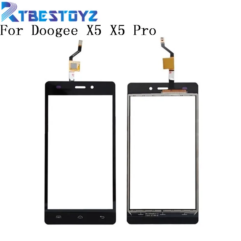 RTBESTOYZ 5 0 дюймов Для Doogee X5 Pro дигитайзер панель сенсорный экран Стекло сменный