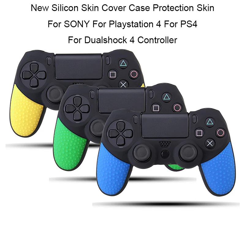 Для SONY для Playstation 4 PS4 3 цвета силиконовый чехол Защитная кожа для Dualshock 4 игровой контроллер защитный прочный