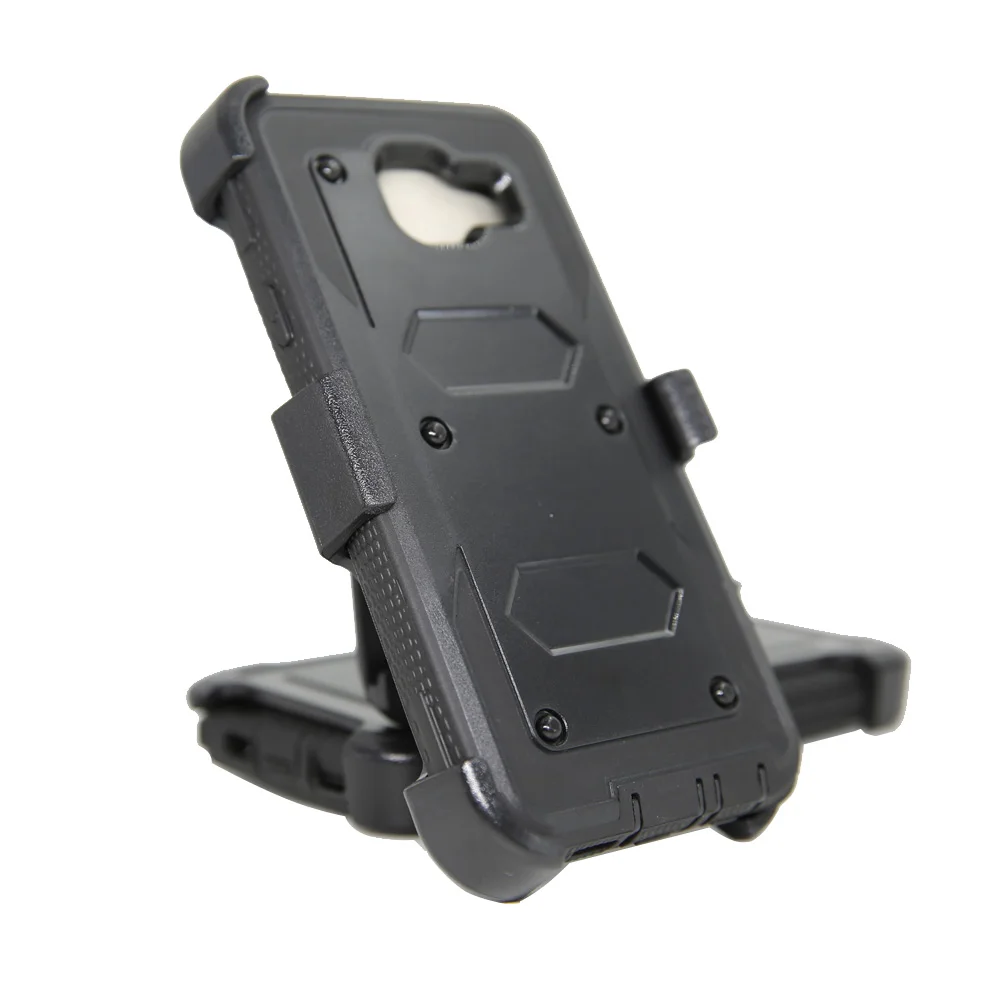 Противоударный армированный чехол с откидной ножкой и зажимом для ремня Samsung Galaxy