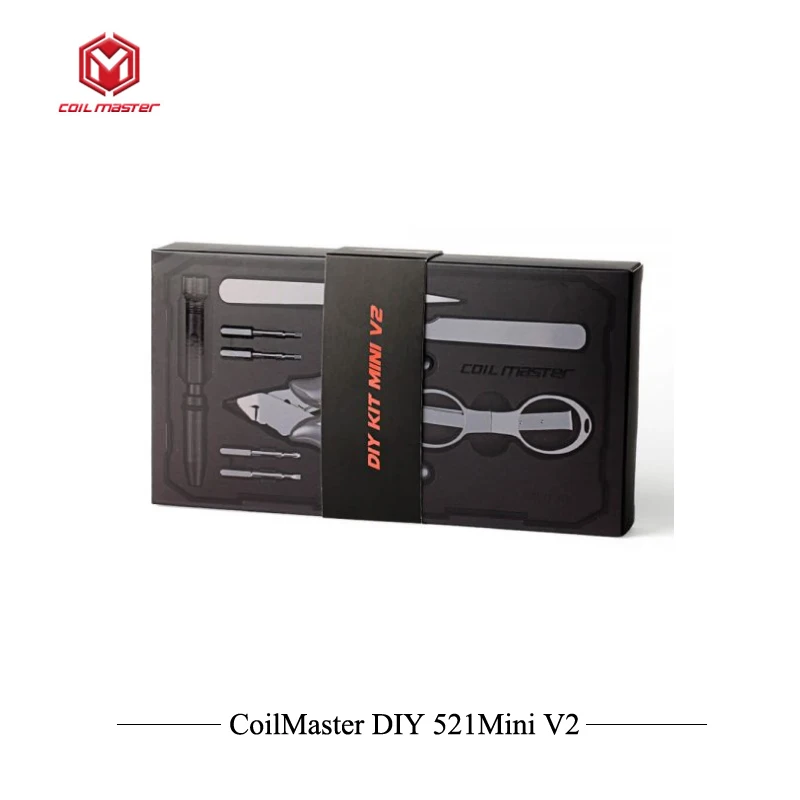 5 шт./лот набор CoilMaster Mini V2 для электронной сигареты DIY инструмент аксессуары пара