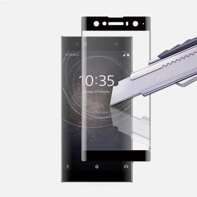 3D изогнутая Защитная пленка для SONY Xperia XA2 закаленное стекло Ultra X A2 XA 2 XA2Ultra защита