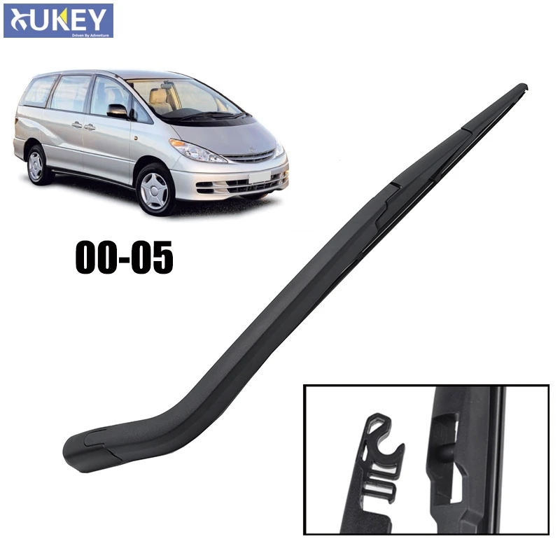 

Misima Windshield Windscreen Wiper Blade Arm Set Kit For Toyota Estima Tarago Previa 2000-2005 Rear Window 2001 2002 2003 2004