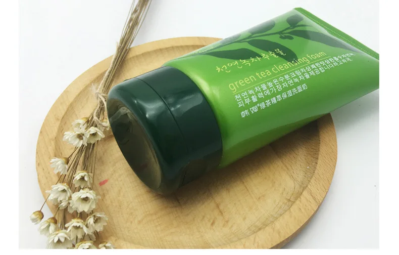 Очищающее средство для лица Green Tea растительный экстракт очищения насыщенный