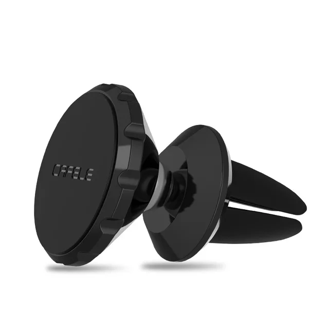 Black rotate air CAFELE магнитный автомобильный держатель для телефона, вращающийся на 360 °, автомобильный держатель для телефона на вентиляционное отверстие, универсальный приклеенный держатель для iPhone X XR XS - Цвет: Black rotate air