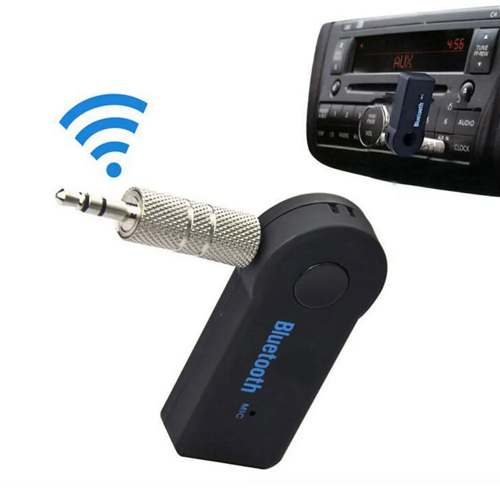 Автомобильный bluetooth комплект громкой связи портативный беспроводной приемник AUX