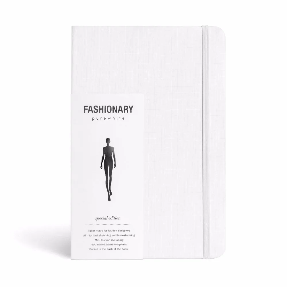 А5 Модные женские Purewhite эскиз книга рисунки мода шаблон для рисования женский