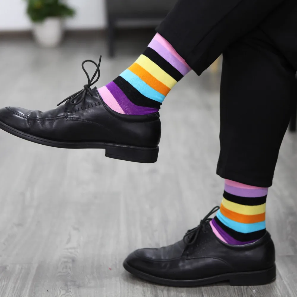 Новые стильные мужские брендовые Классические носки Match-Up оптовая продажа