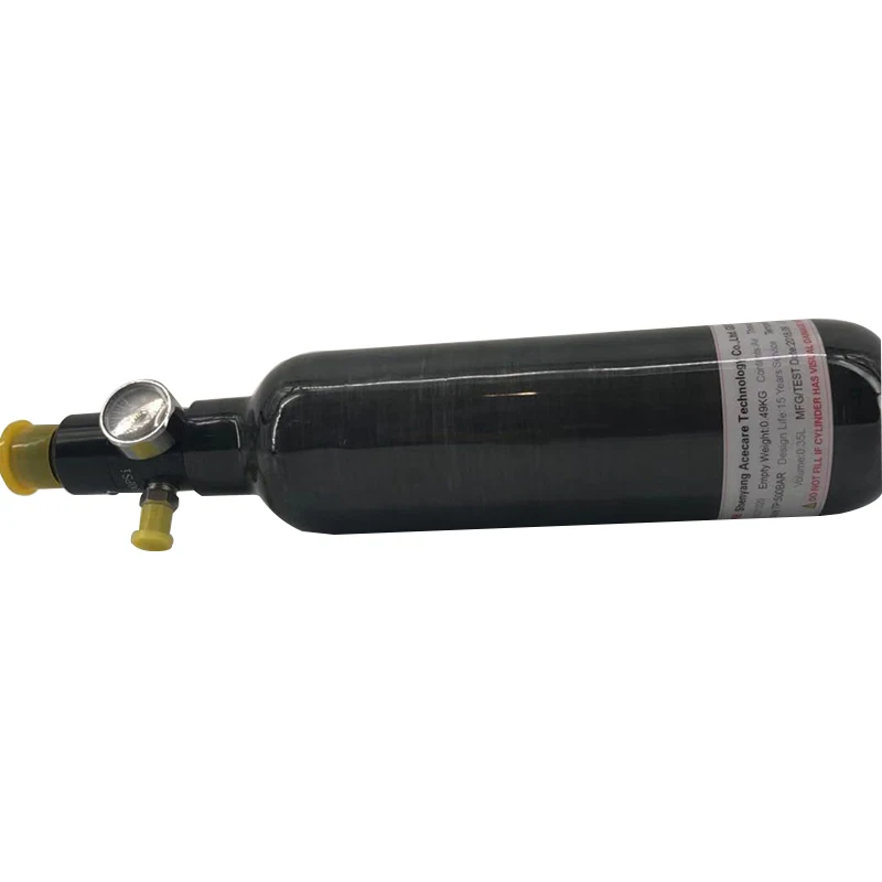 AC303561 цилиндр Pcp маленький мини 0.35L GB 300 бар Пейнтбол воздушный бак акваланга Pcp цилиндр для дайвинга Airforce Condor Acecare