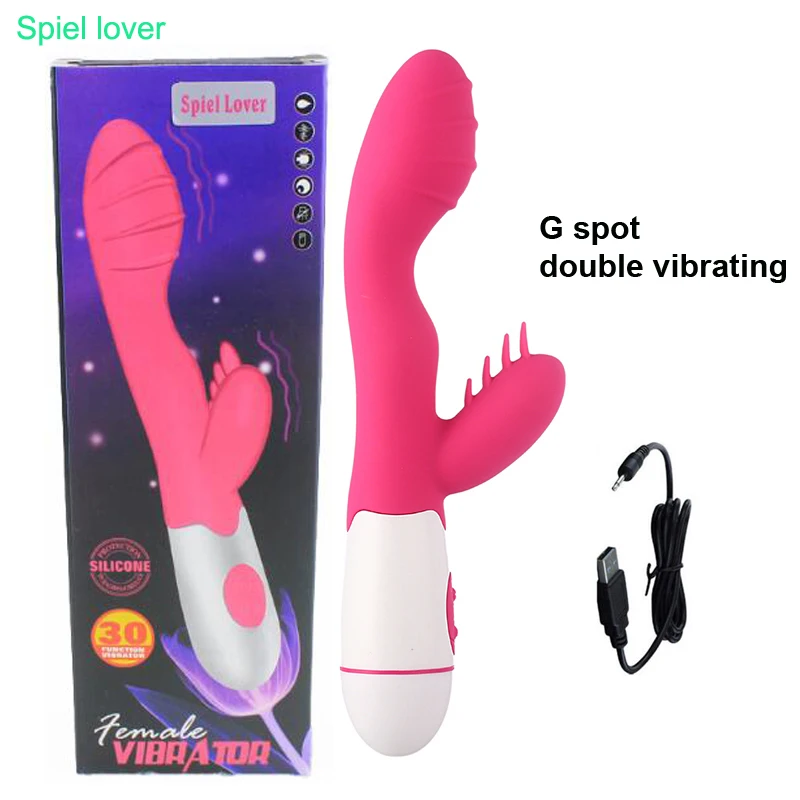 Spiel Lover 30 скоростей G spot массаж силиконовый для женщин Стимулятор клитора кролик
