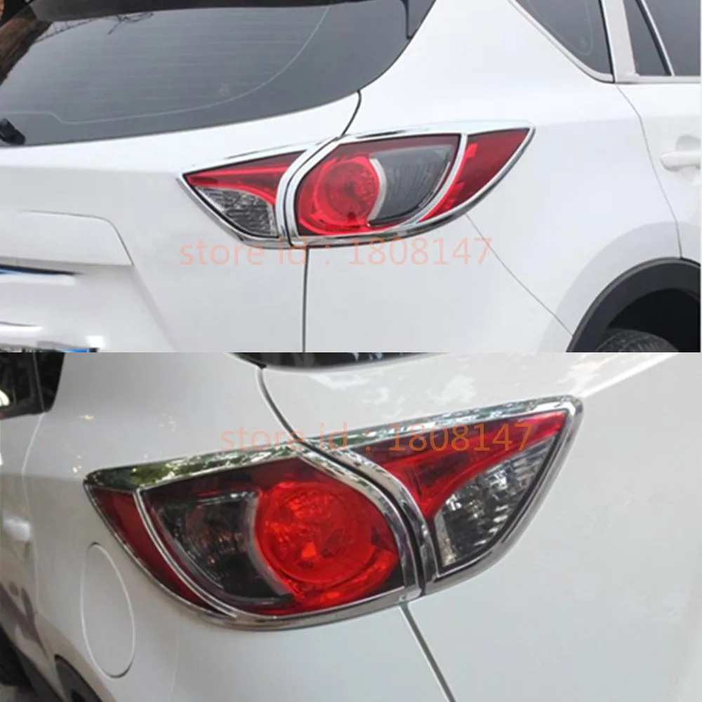 4 шт. хромированные задсветильник фонари для Mazda CX5 2012 2013 2014 | Автомобили и