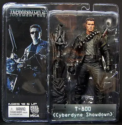 Экшн фигурка NECA The Terminator 2 T 800 Cyberdyne Showdown 7 дюймов 18 см T800 коллекционная Игрушечная