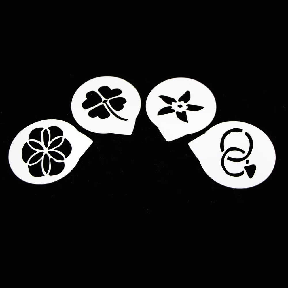 4 шт./лот пластиковые силиконовые формы для тортов кондитерские инструменты