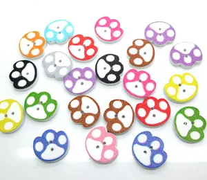 50 шт., пуговицы для шитья детской одежды в форме дерева, украшение ручной работы для скрапбукинга, аксессуары сделай сам