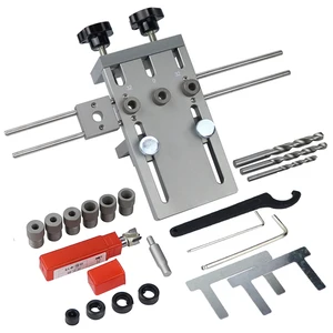 Профессиональный перфоратор для деревообработки, настраиваемая направляющая сверления для самостоятельного изготовления мебели, инструменты для соединения