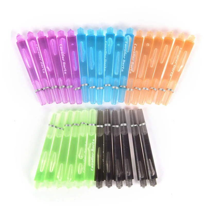 

New Sale 6Pcs/lot with O Ring 2BA Thread 5 Colors Nylon Dart Shafts Dart Accessories 45mm