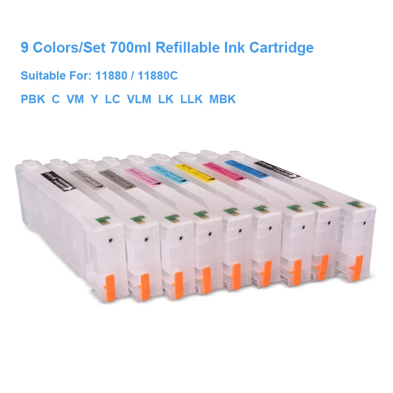 Картридж для принтера Epson Stylus Pro 11880 11880C 9 цветов/комплект|cartridge board|cartridge heatercartridge game