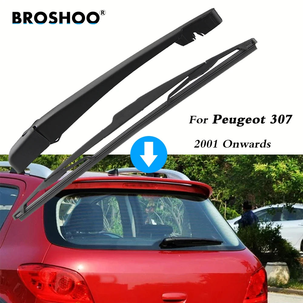 Щетка заднего стеклоочистителя автомобиля BROSHOO стекла рычаг для Peugeot 307 хэтчбек