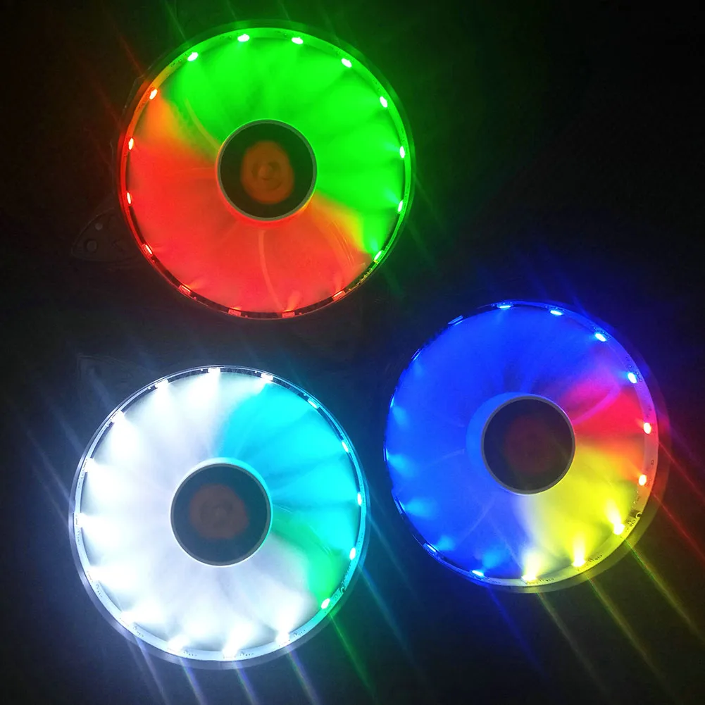 Корпус компьютера ПК охлаждающий вентилятор световая панель RGB лампа