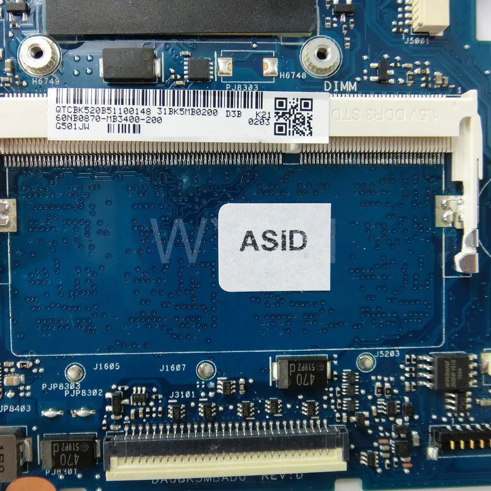 G501JW с i7 4720HQ Процессор GTX960M 4 ГБ N16P GX A2 плата для ASUS N501JW UX501JW Материнская ноутбука DDR3
