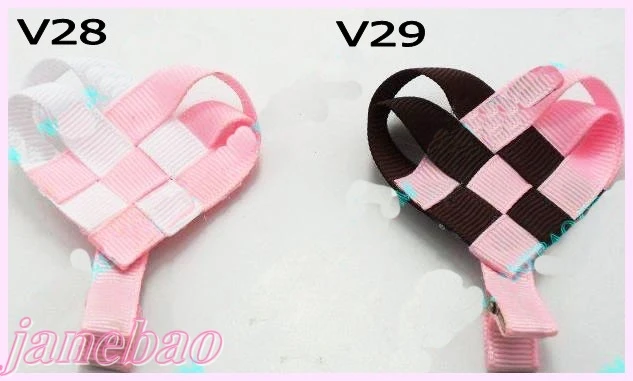 Бесплатная доставка новинка 2017 80 шт. банты для волос на День святого Валентина