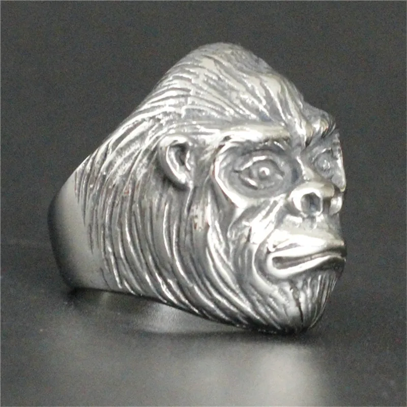 Мужское кольцо в виде животного из нержавеющей стали 100% 316L|ring couple jewelry|ring largejewelry