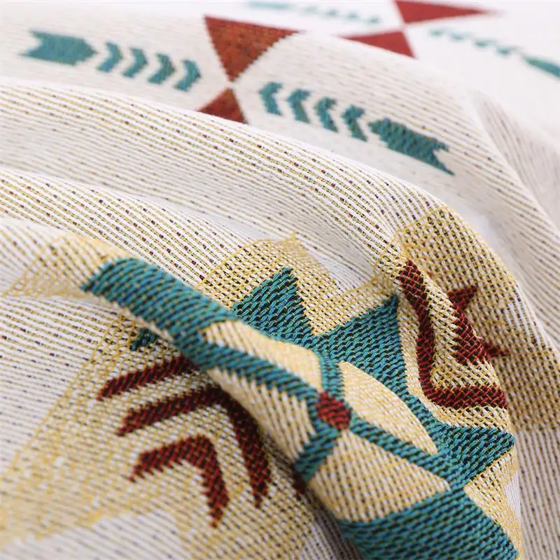 Хлопковое одеяло для дивана декоративные одеяла из Турции коврик эркера модный