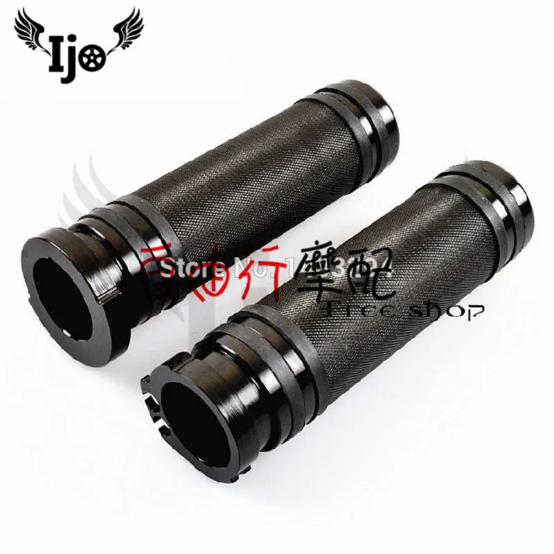 

moto Cool black handle grip for Harley Davidson softail sportster DANB XL883/1200 X48 motorcycle handlebar handle bar grips