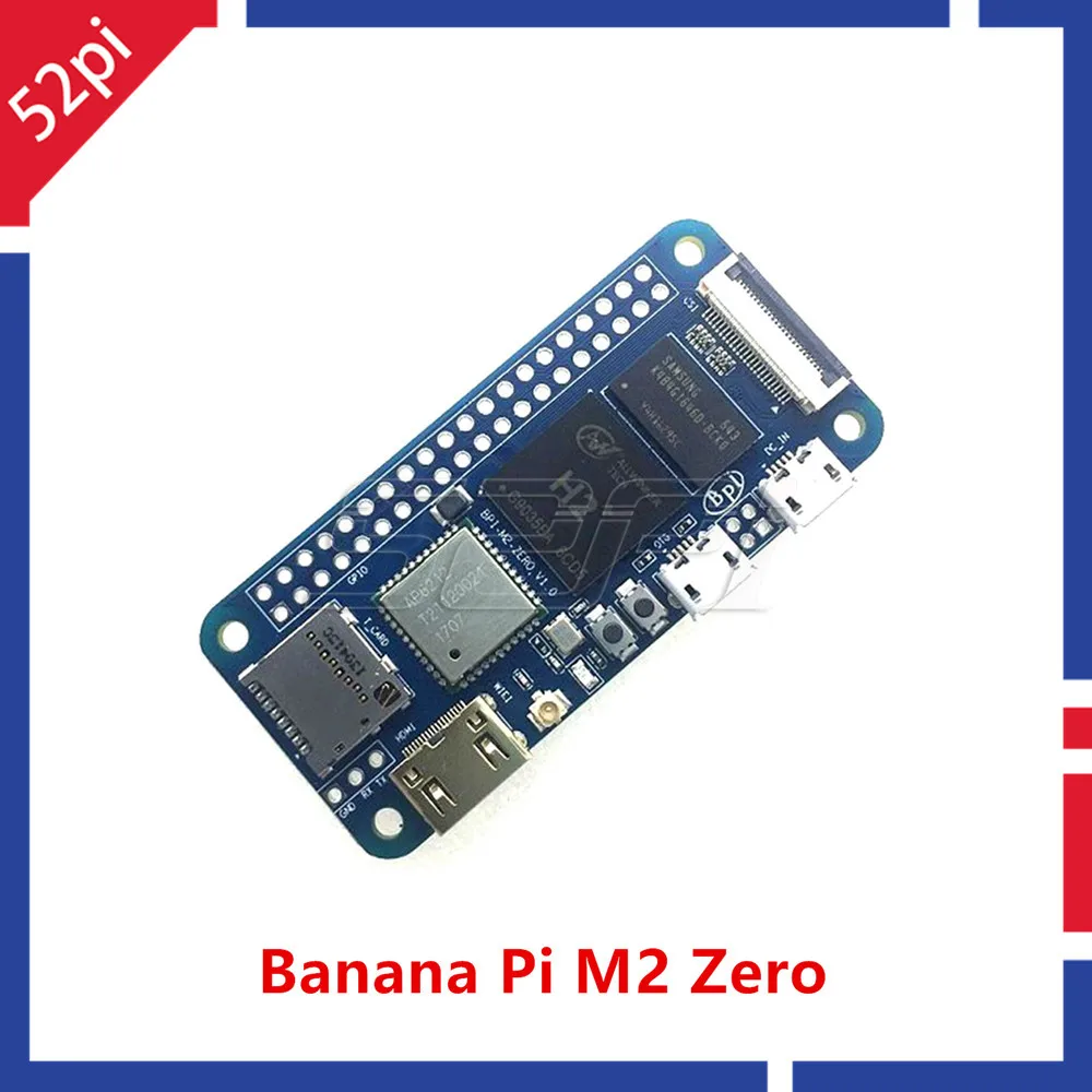 Банан Pi BPI-M2 Zero 4 ядра одноплатный компьютер Поддержка WI-FI и с Alliwnner H2 + чип на борту |