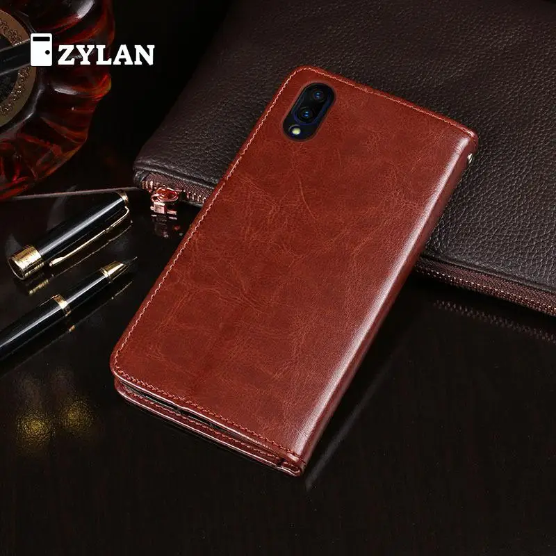 ZYLAN кожа флип чехол для телефона BBK естественных X23 Роскошный кошелек