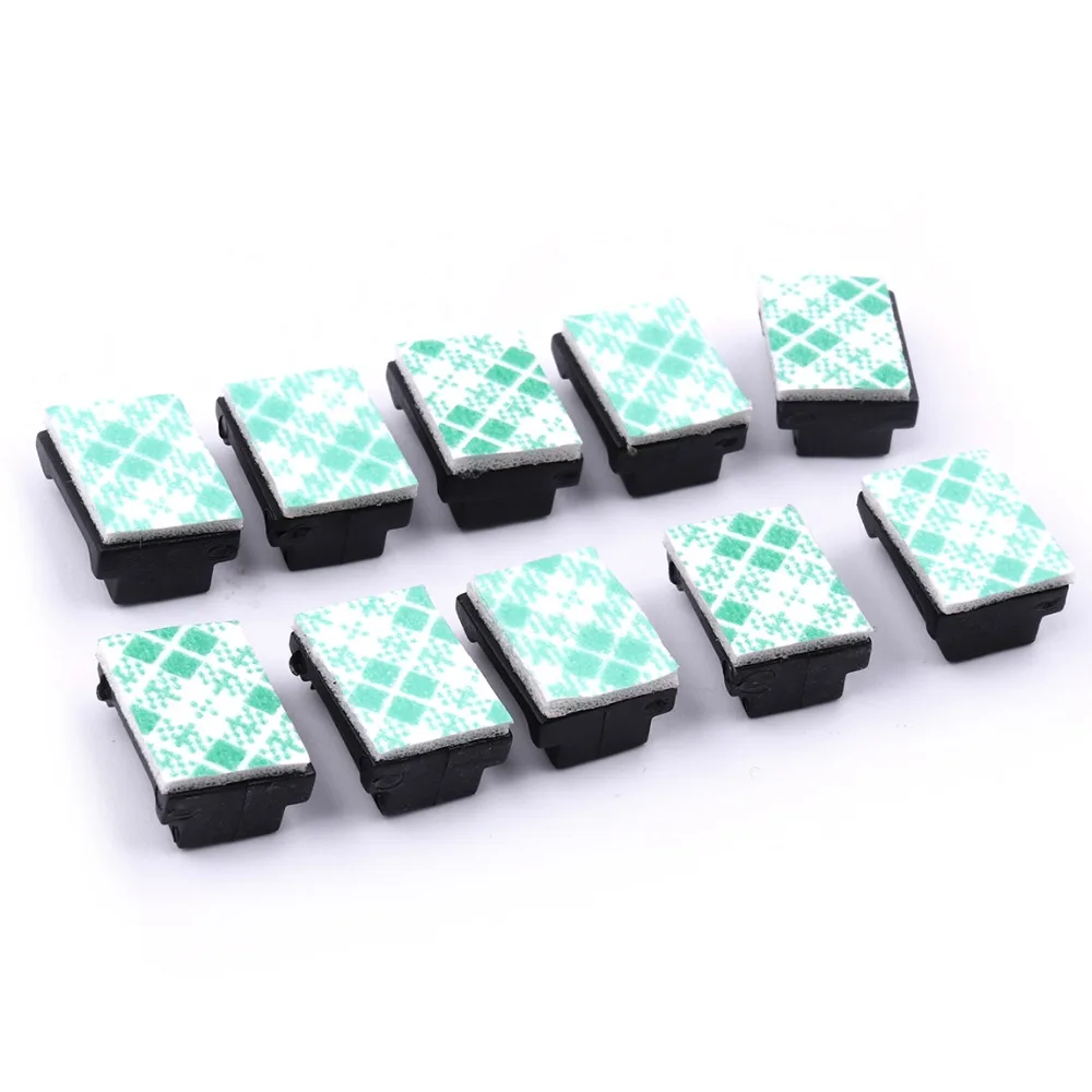 Универсальный 100 шт. автомобиля самоклеющиеся прямоугольник держатель провода