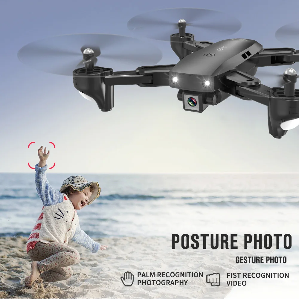 Беспилотник на радиоуправлении CSJ gps wifi FPV S166 gps RC Квадрокоптер Дрон с 1080P камерой HD 18 минут время полета селфи RC Дрон RC игрушки для детей