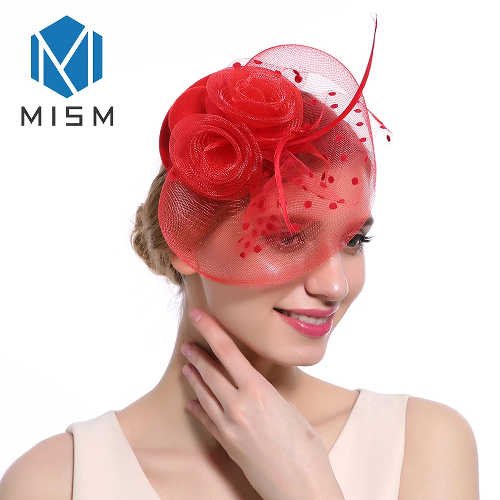 M MISM Новое поступление, горячая Распродажа, женские аксессуары для волос, свадебные аксессуары для невесты, заколки для волос, элегантные сетчатые украшения для волос, головные уборы