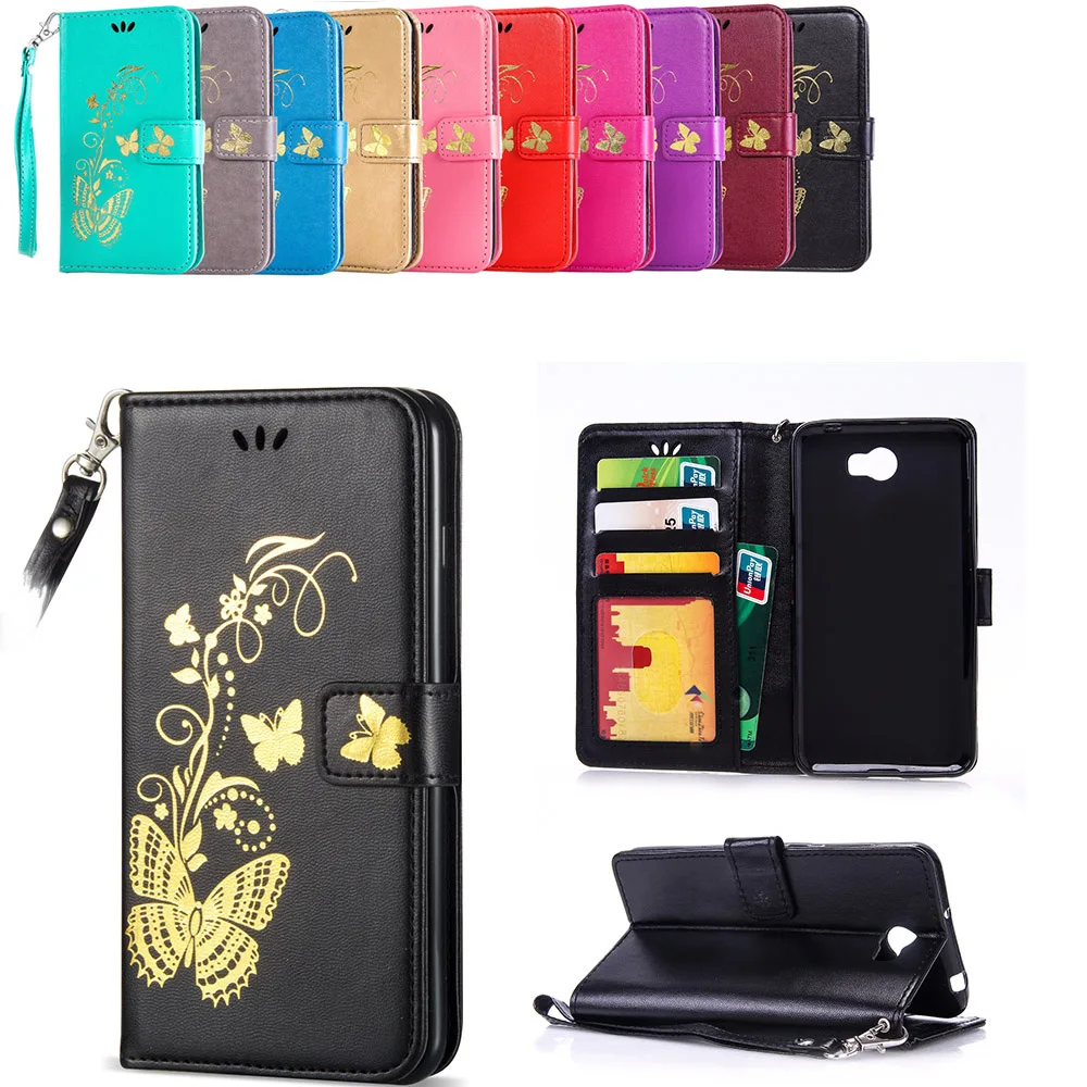 Чехол книжка для huawei Y52 Y5 2 Y 5 Cun l01 l21 U29 чехол y5ii II 5II кожаный чехол|Чехлы-книжки| |