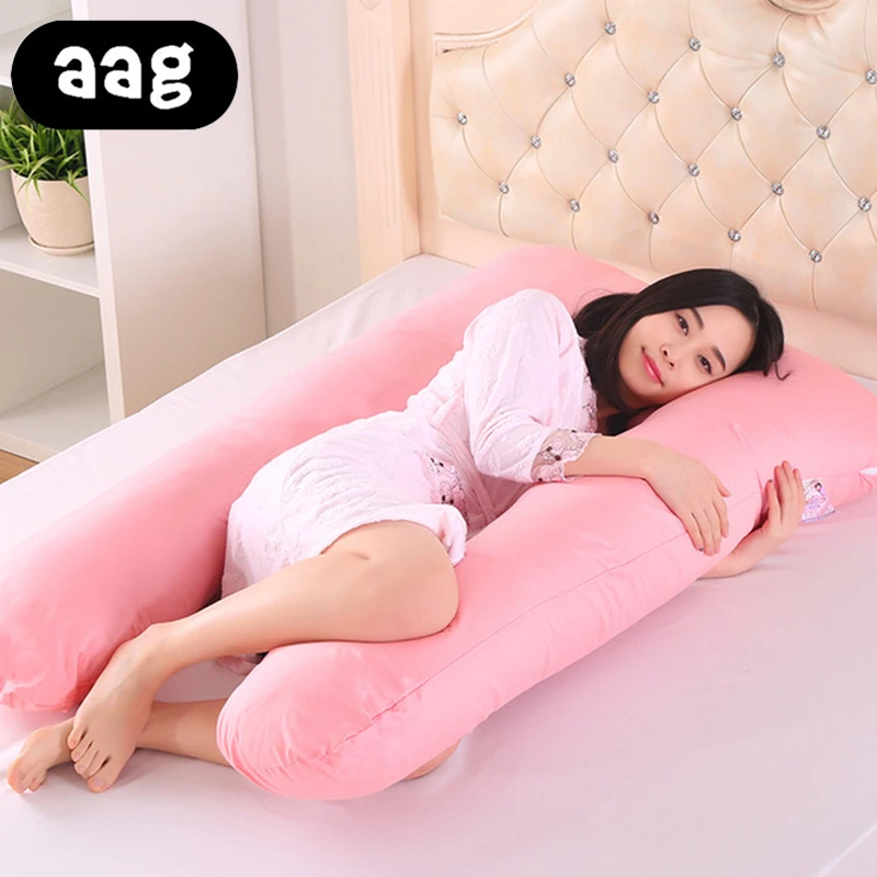AAG U shape Материнство постельное белье Подушка для всего тела Удобная спальная поясничная Подушка для беременных женщин спящий на боку
