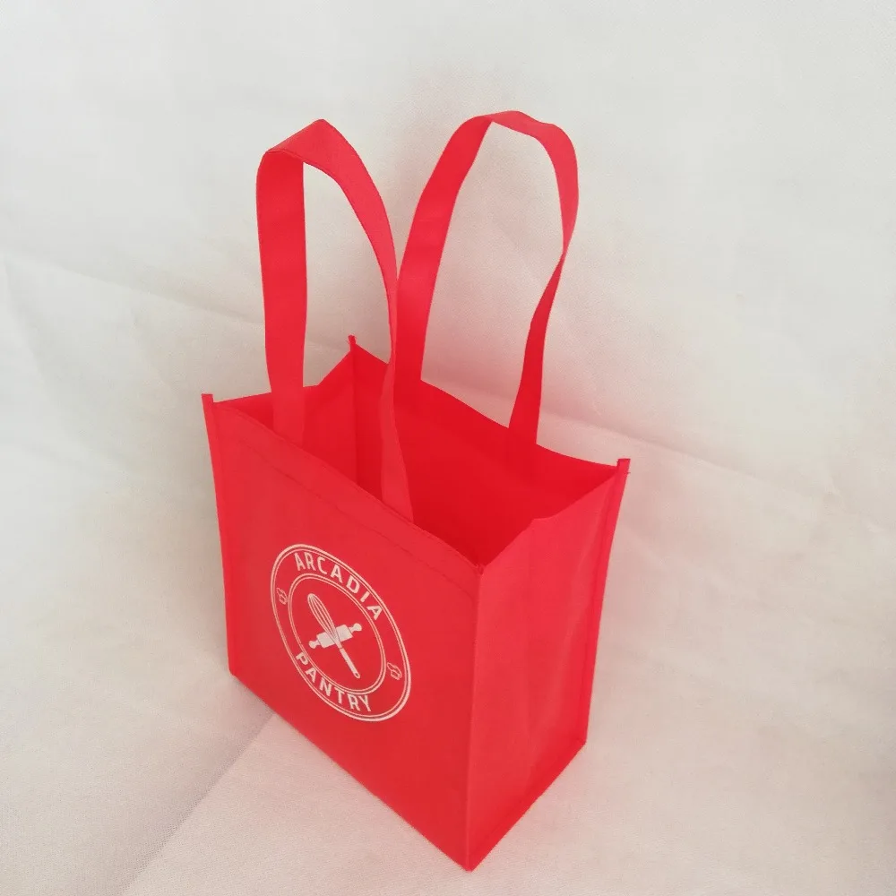 1000 шт./лот нетканые сумки тоуты для покупок с индивидуальным логотипом и