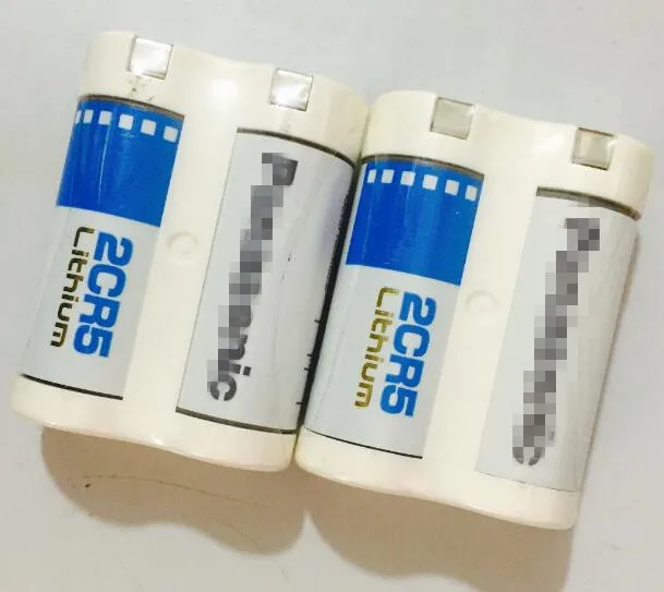 2 шт. Новый литиевый аккумулятор 2CR5 2CR 6В для камеры 2CR-5W/C1B | Электроника
