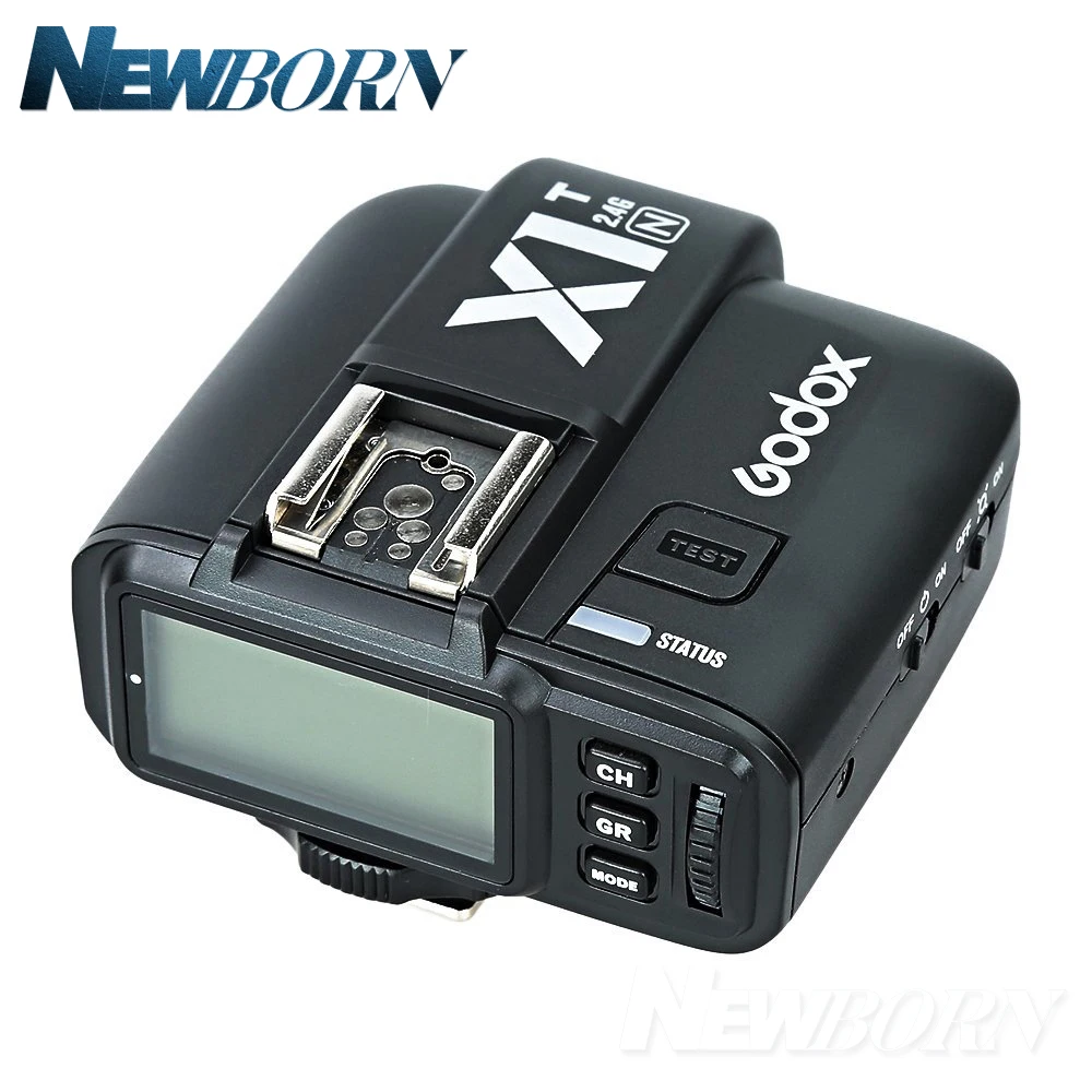 Беспроводной триггер Godox X1T N TTL 2 4G для Nikon + 2x XTR 16S Flash ресивер V850 V860C V850II V860IIC V860N V860II F