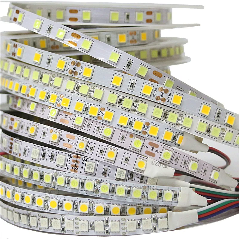5 м/лот DC12V гибкая светодиодная лента лампа SMD 5050 5054 300 Светодиодов 600 светодиодов