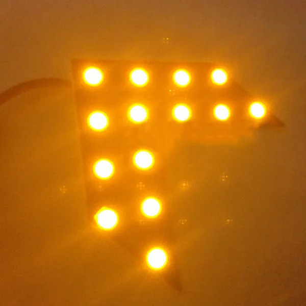 ShopEasy 2x красный 14LED автомобильный поворотный светильник со стрелкой тормозной