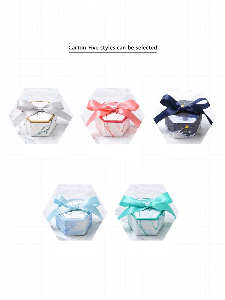 2019 шт. мраморные подарочные пакеты для конфет 100|Подарочные сумки и упаковка| |
