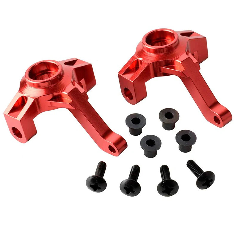 

2PCS RGT 86100 Model Car Wheel Hub Carrier P860010 Aluminum Steering C Block for 1:10 RC Cars Upgrade Accessories