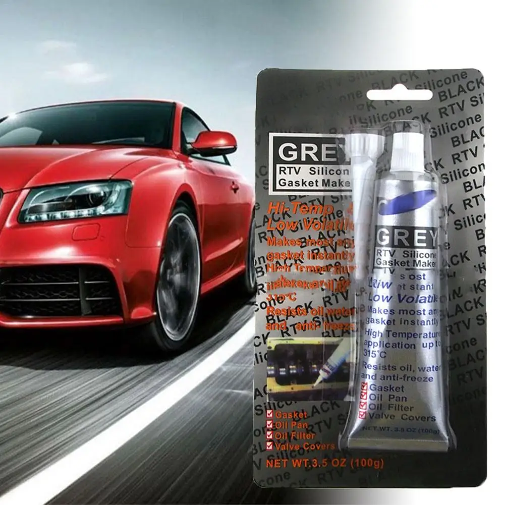 Высокотемпературный герметик для автомобильного двигателя 100 г устойчивый