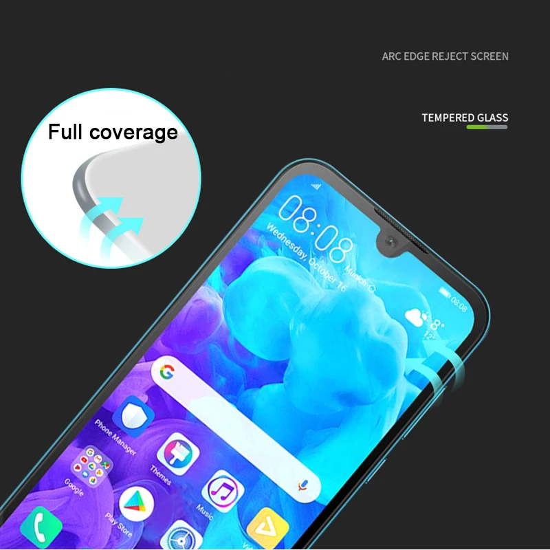 Защитное закаленное стекло 9H для Huawei Honor 8 Lite Pro 8C S 8X X8 S8 C8 Y5 Prime 2018 Y 5 2019|Защитные