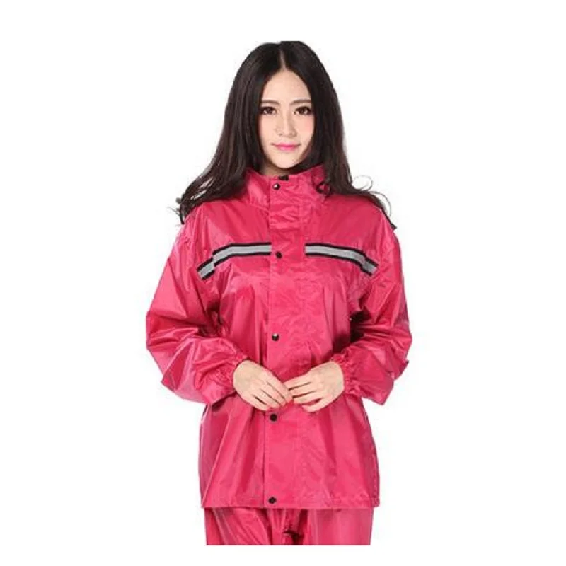 Непромокаемый дождевик Женский модный с капюшоном 2019 мужской для
