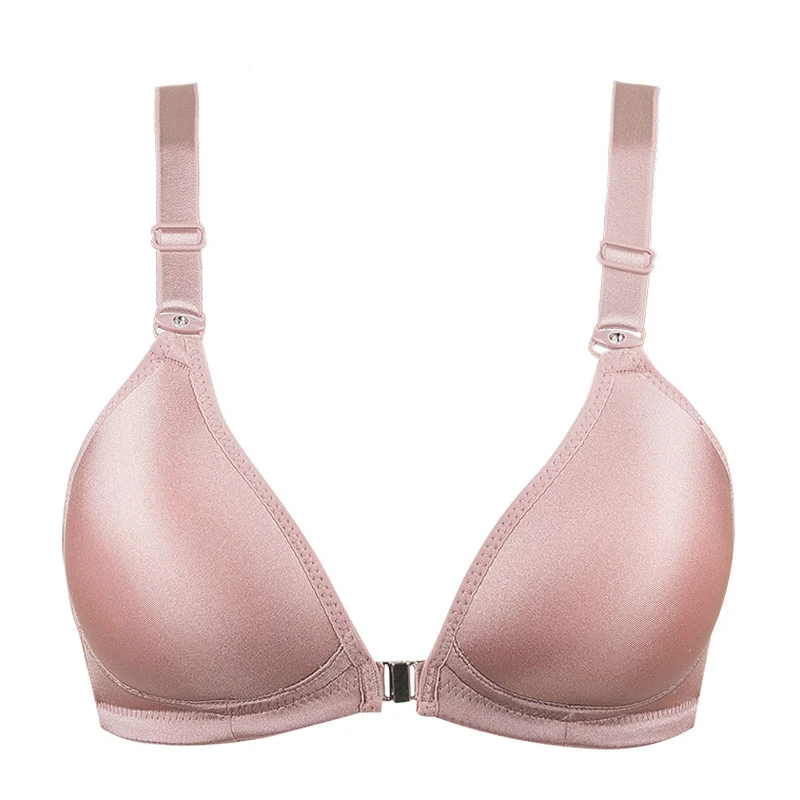 Женский летний комплект из 3 предметов 4 цвета бюстгальтер пуш ап с застежкой