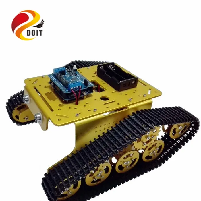 DOIT беспроводной WiFi RC металлический бак T300 от ESPduino Development Kit совместим с Arduino DIY Toy |