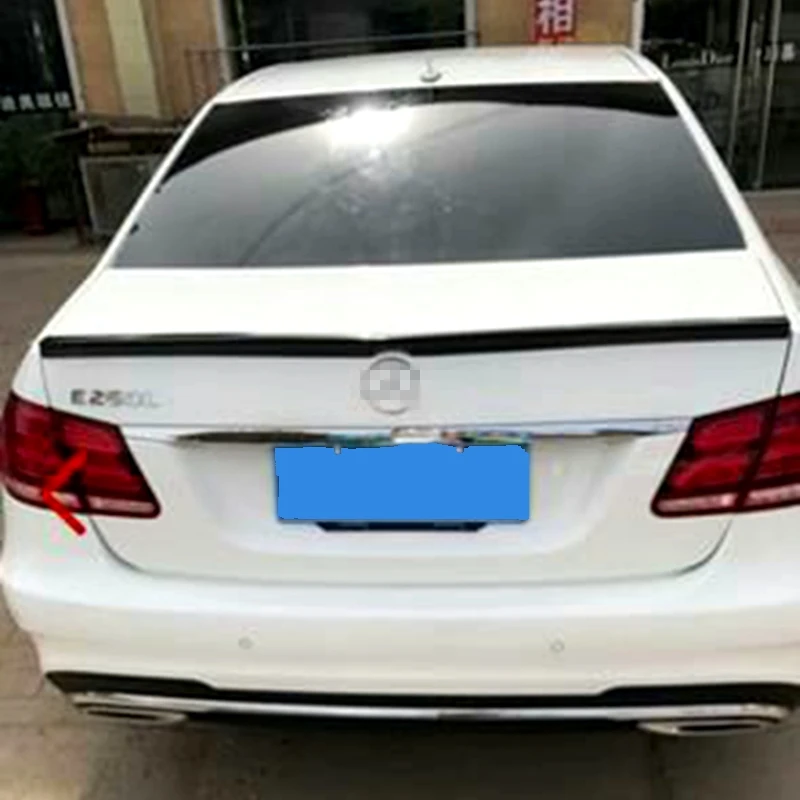 Для Mercedes-Benz W212 E320 E260 E300 E63 Спойлер ABS Материал заднего крыла для 2008 2009 2010 2011 2012 2013 W212 4 двери