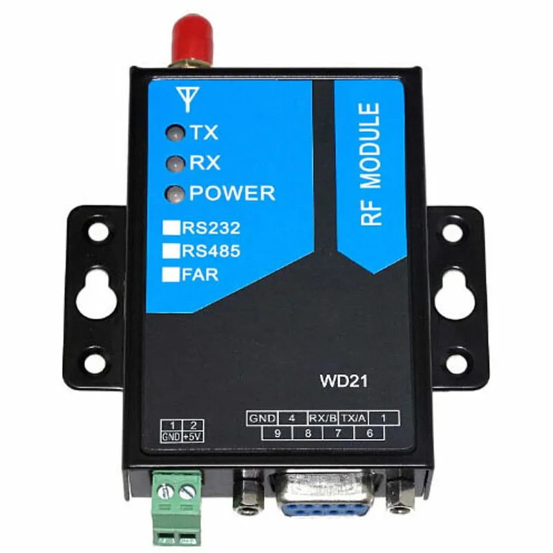 

433Mhz RF Wireless Transmitter and Receiver Module Low Power Wireless RF Data Transmission Module with Software